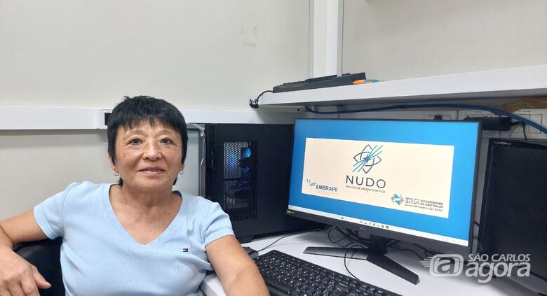 Dra. Fátima Maria Mitsue Yasuoka - Pesquisadora Colaboradora do CEPIX - CEPOF - INCT - IFSC-USP - Pesquisadora e responsável pela empresa BR Labs Tecnologia Óptica e Fotônica Ltda - Crédito: divulgação