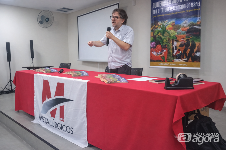 O jornalista Leonardo Severo: "oficiosamente alguns militares falaram em Palestinização do território maia na Guatemala, pelo fato de grupos paramilitares israelenses comandarem suas práticas de assassinato massivo, racista e de desaparições forçadas" - Crédito: divulgação