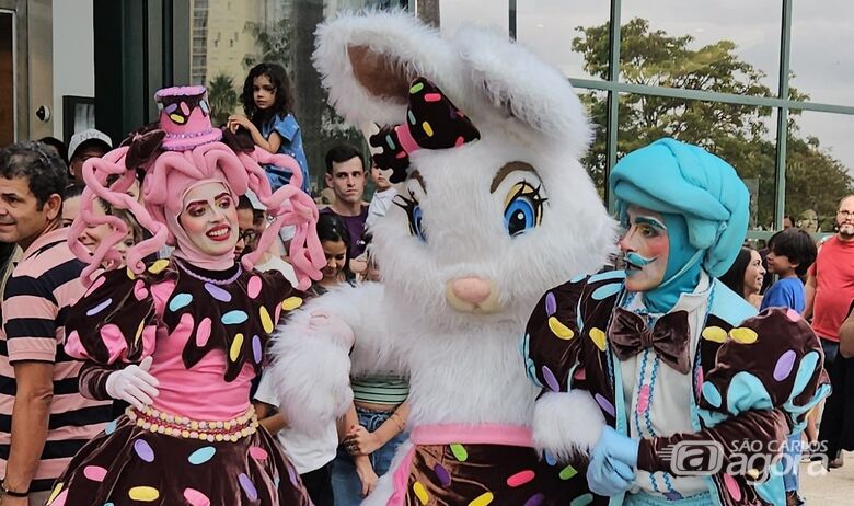 Chegado do coelho ocorre neste sábado - Crédito: divulgação