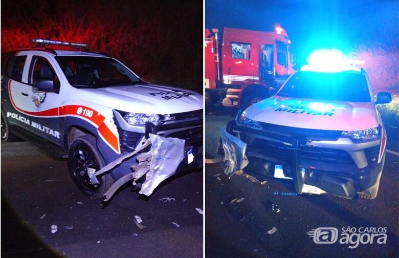 Acidente termina com policial militar atropelado na Washington Luís - Crédito: ARTESP