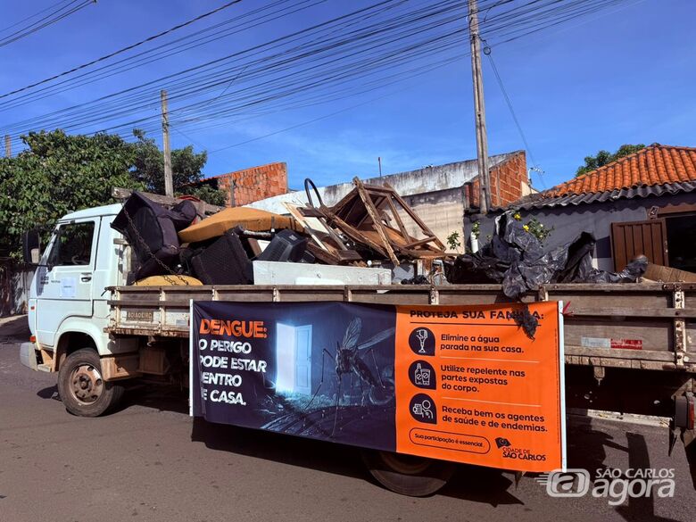Mutirão contra a dengue será realizado neste sábado no São Carlos VIII - 