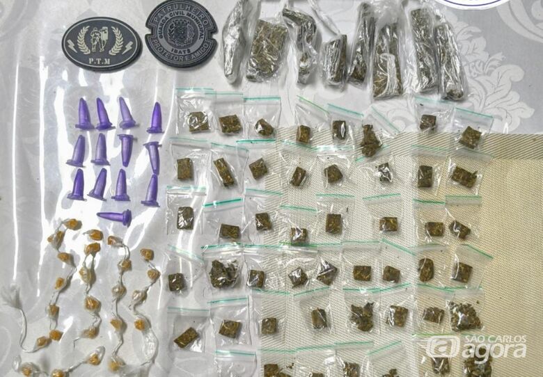 Guarda localiza drogas escondidas em área de mata no bairro Antônio Moreira - 