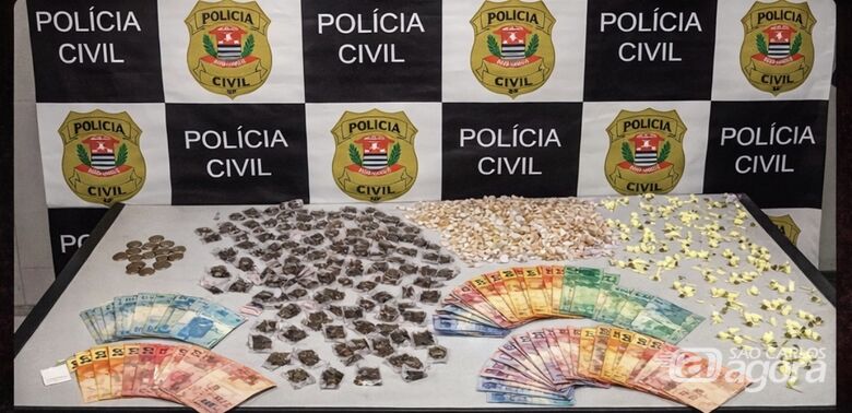 Polícia Civil prende dois suspeitos por tráfico de drogas durante operação em São Carlos - 