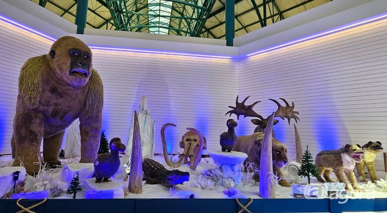 Exposição “Gigantes da Era do Gelo” chega ao Shopping com atrações para toda a família - 