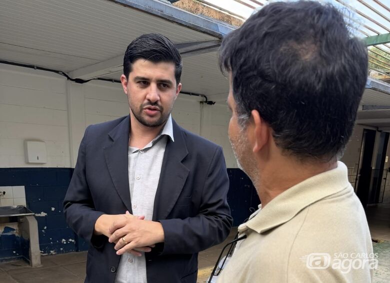 Vereador Bruno Zancheta visita CEMEI Dário Rodrigues no Cidade Aracy - 