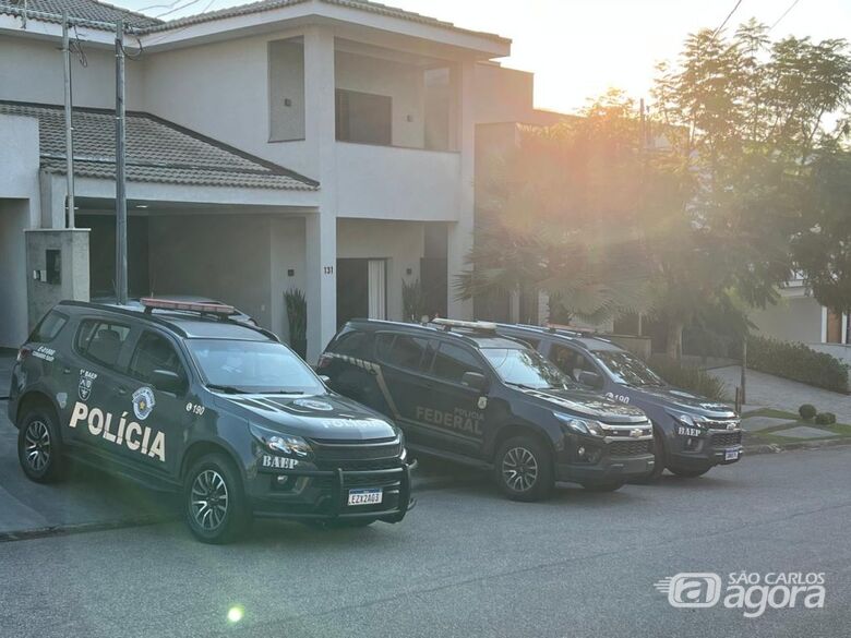 Interior de SP é alvo de operação contra facção - Crédito: divulgação