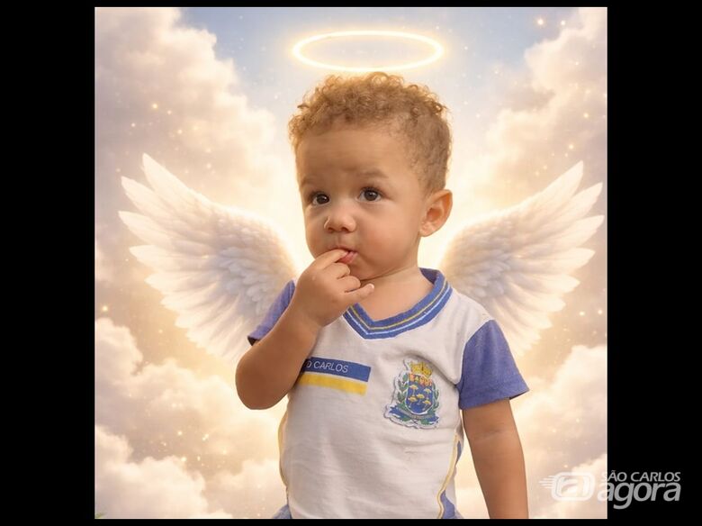 Morre o pequeno Raphael, menino de 2 anos que se afogou no assentamento Nova São Carlos - Crédito: arquivo pessoal 