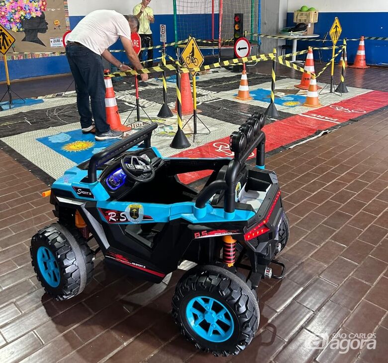 Minicidade do Trânsito percorre quatro CEMEIs em março e leva educação viária a crianças de 4 a 6 anos - 