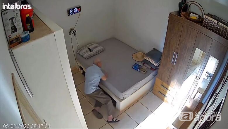 Vovô Anésio fica ferido após cair dentro de casa na região - Crédito: Foto: Reprodução