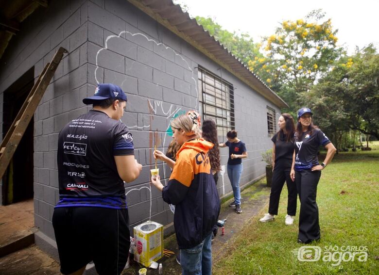 Trote Solidário leva universitários da UFSCar a revitalizar o Horto Florestal de São Carlos - 
