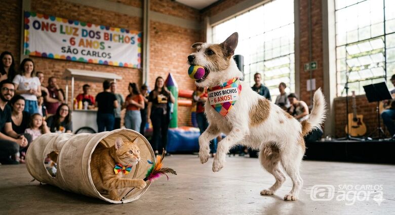 ONG Luz dos Bichos comemora 6 anos com evento especial neste sábado no Onovolab - 