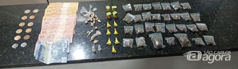 Jovem é preso por tráfico de drogas após abordagem da GCM em Ibaté - 