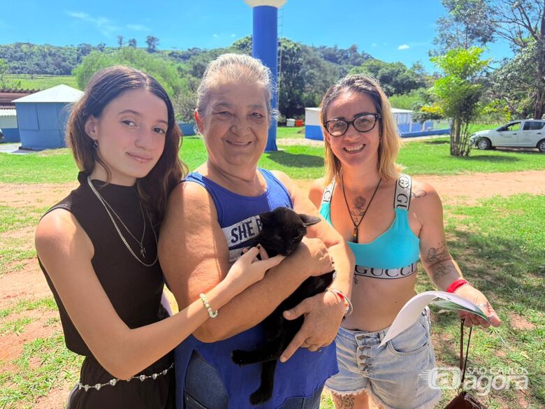 13 animais são adotados durante feira promovida pelo Canil Municipal  - Crédito: divulgação