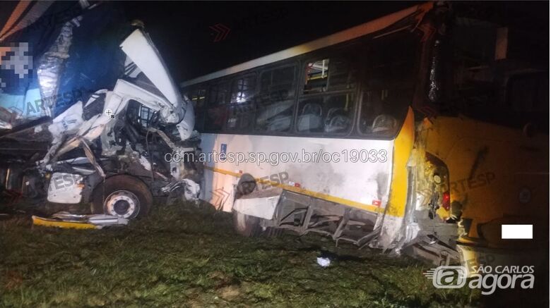 Bitrem atinge ônibus parados e provoca interdição parcial na Washington Luís - Crédito: Fonte: Portal CCM  ARTESP (ccm.artesp.sp.gov.br)