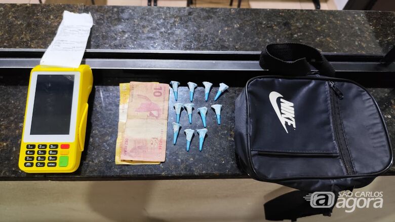 Adolescente é apreendido por tráfico de drogas em operação policial no CDHU - Crédito: SCA