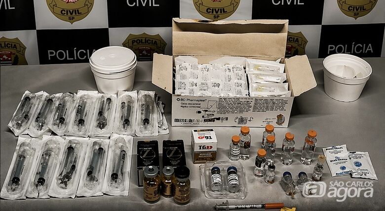 Polícia Civil prende mulher por venda ilegal de remédios para emagrecimento em São Carlos - Crédito: SCA