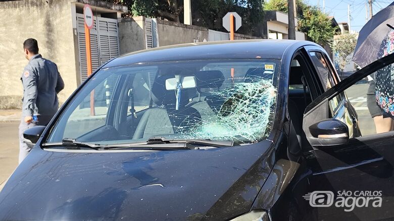 Colisão entre carro e bicicleta deixa jovem de 15 anos ferido em São Carlos - Crédito: SCA