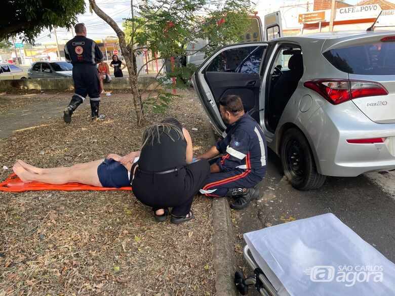 Colisão na Avenida Grécia deixa mulher ferida - 