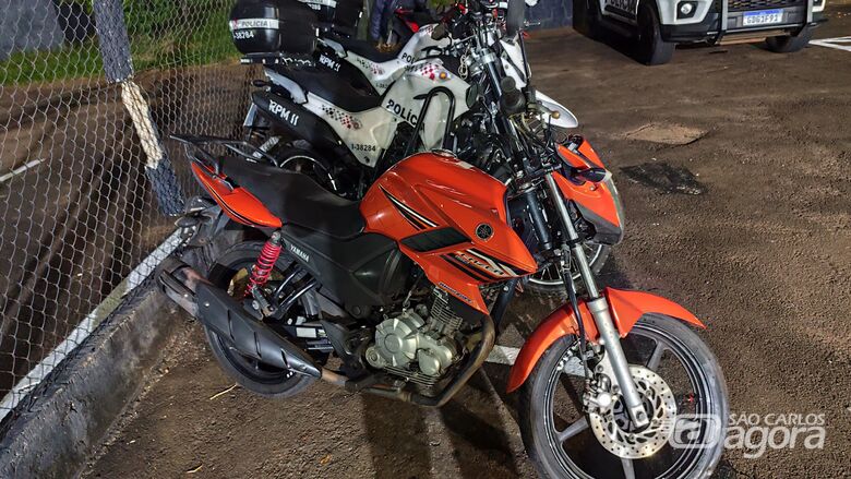 Adolescente é detido com moto furtada no bairro Planalto Verde  - Crédito: SCA