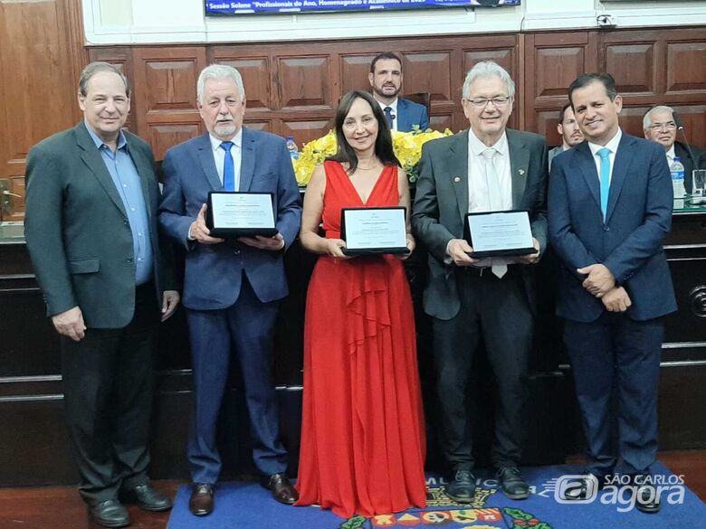 AEASC empossa diretoria e homenageia profissionais da engenharia - Crédito: MILTINHO MARCHETTI