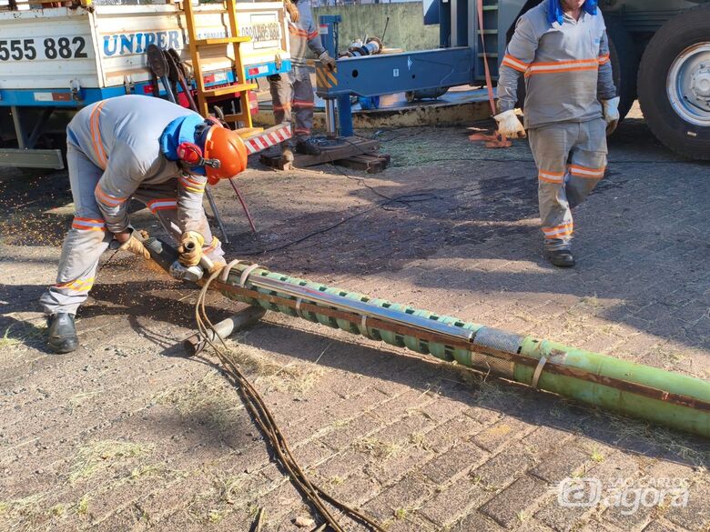 Manutenção em bomba pode afetar abastecimento de água em Ibaté - 
