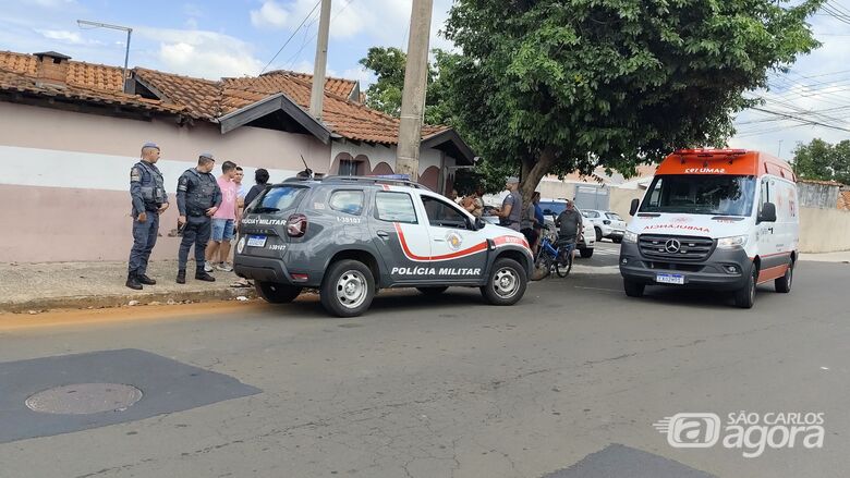 Homem leva facada no peito no Santa Angelina  - Crédito: SCA