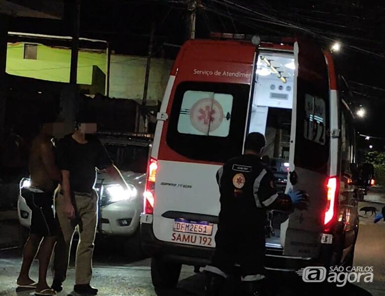 Homem é atingido por golpes de facão no Cidade Aracy - Crédito: SCA