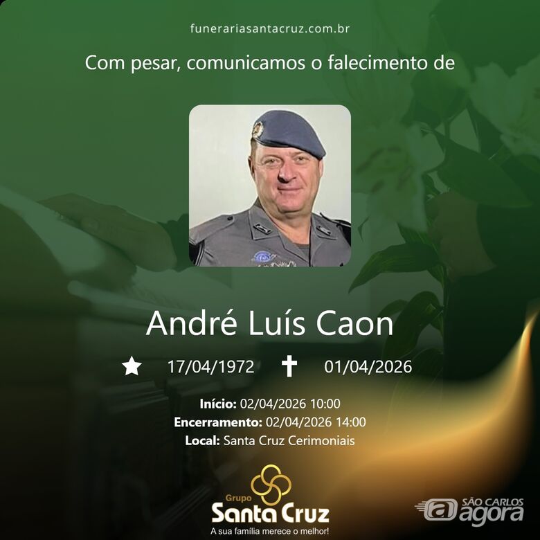 Grupo Santa Cruz informa notas de falecimento  - 