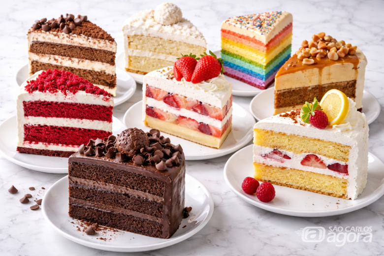 Fatias de bolo - Crédito: Imagel ilustrativa/ SCA