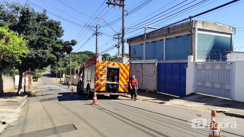 Fumaça mobiliza Corpo de Bombeiros em empresa de telefonia no Cidade Jardim - Crédito: SCA