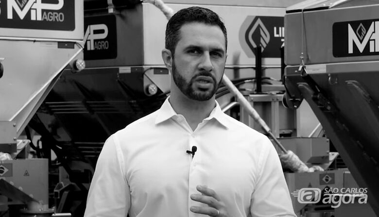 Prefeitura de Ibaté lamenta morte do empresário Douglas Peccin, fundador da MP Agro - Crédito: arquivo pessoal 