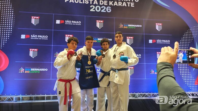 Atletas de Ibaté conquistam títulos no Campeonato Paulista de Karatê - Crédito: Divulgação 