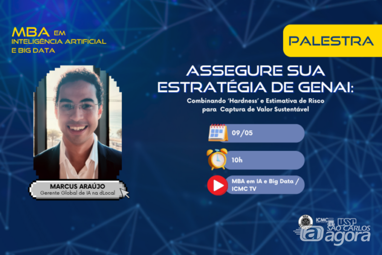 USP São Carlos promove palestra sobre riscos regulatórios e estratégias em inteligência artificial - 