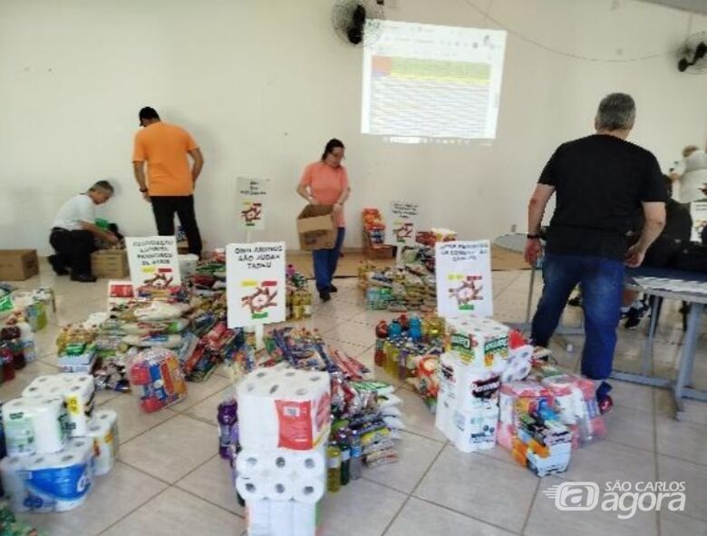 Campanha "Juntos Somos Mais Fortes" arrecada mais de 4 toneladas de doações em São Carlos - Crédito: divulgação
