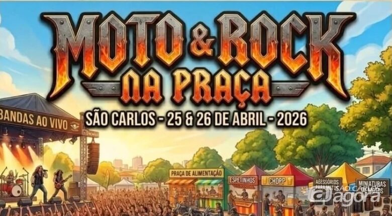 "Moto & Rock na Praça" movimenta Jardim Itamarati neste fim de semana - Crédito: divulgação