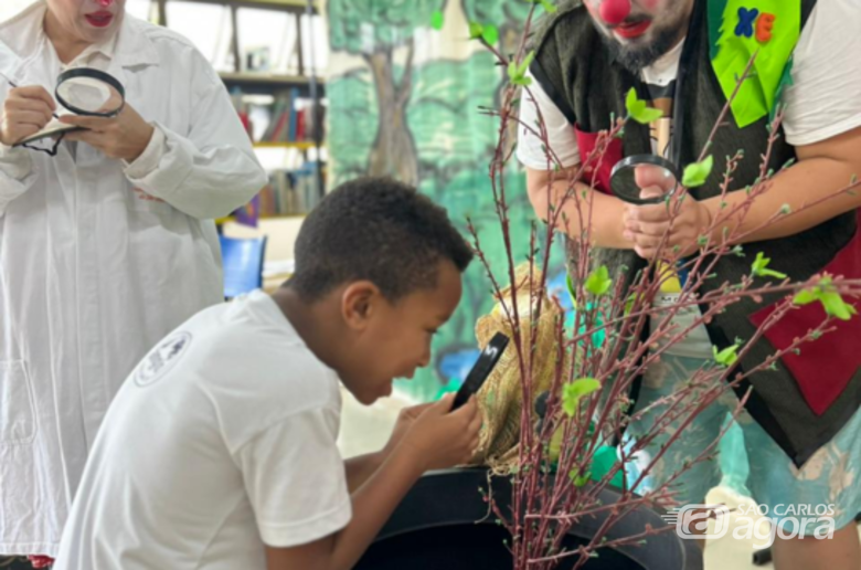 Peça e HQs levam agricultura sustentável a crianças (Foto: Antonio Rodrigues da Silva Neto) - 