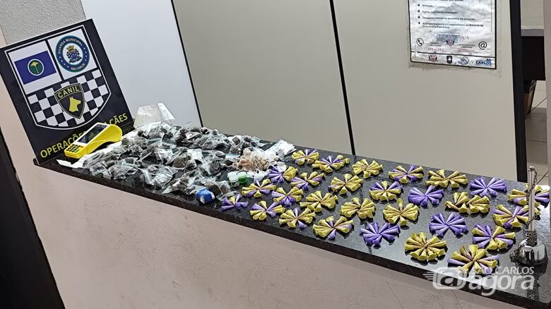 Canil da Guarda Municipal localiza drogas no Planalto Verde - Crédito: SCA