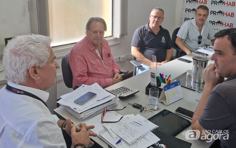 PROHAB discute habitação e define próximos passos - 