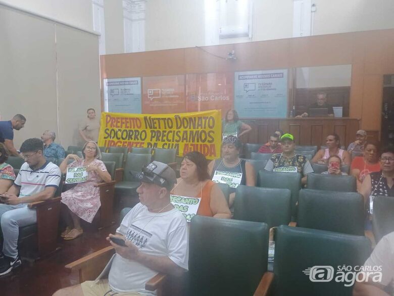 Moradores do Recanto das Oliveiras: mais uma vez pedindo apoio dos vereadores - 