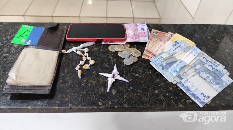 Homem é detido por tráfico de drogas no Jockey Clube - Crédito: SCA