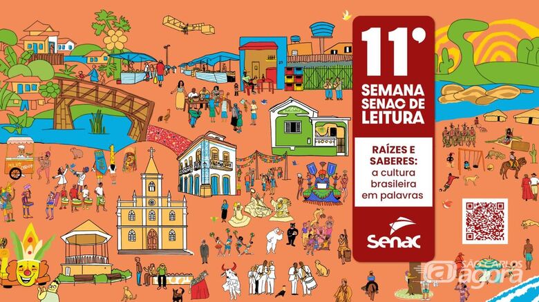 Semana Senac de Leitura oferece programação gratuita de 27 a 30 de abril - 