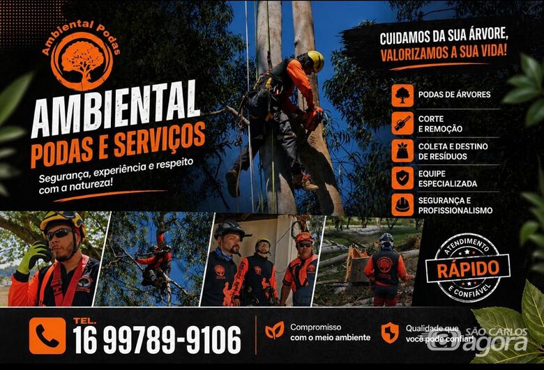 Ambiental Podas e Serviços se destaca como uma das empresas que mais crescem em São Carlos e região - 