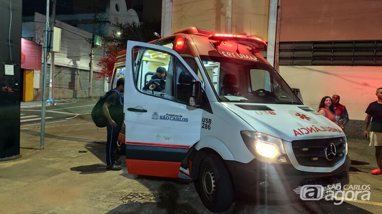Samu no local - Crédito: SCA