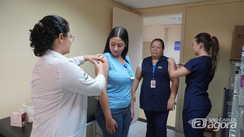 Santa Casa aplica cerca de 700 doses em colaboradores em campanha contra a gripe - 