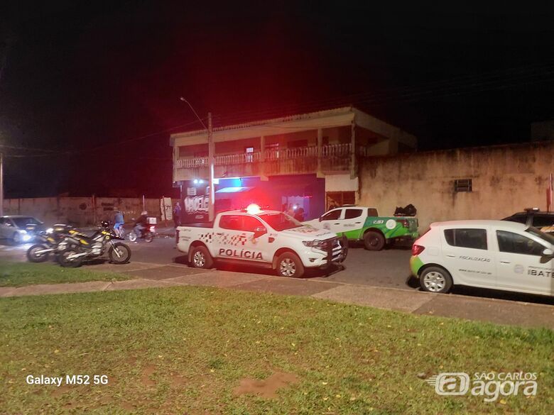 Forças de segurança promovem fiscalização de bares em Ibaté - 