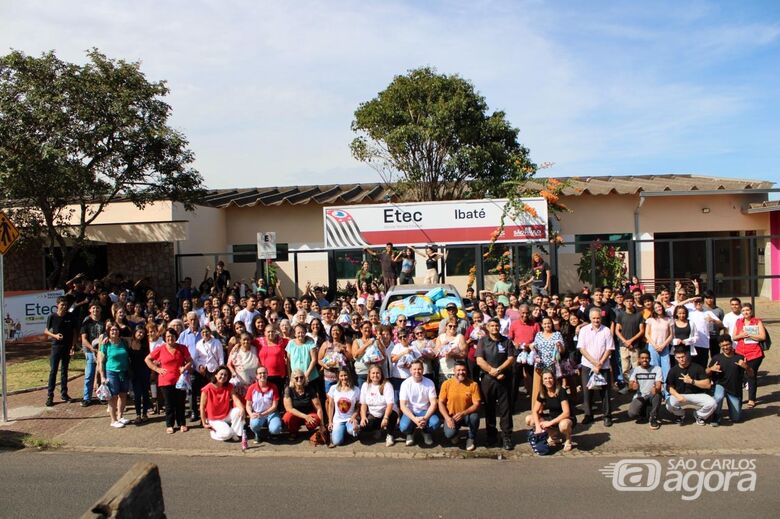 Etec de Ibaté celebra o legado de Paulo Freire com recorde de solidariedade e amor ao próximo - Crédito: (Crédito da Foto: Felipe Dreilick Almeida)
