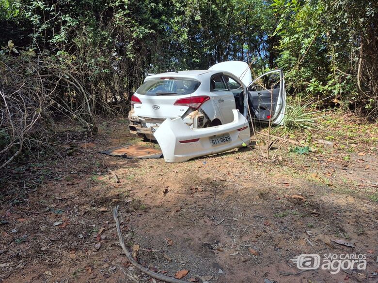 Guarda Municipal de Ibaté recupera carro roubado após assalto a motorista de aplicativo - Crédito: SCA