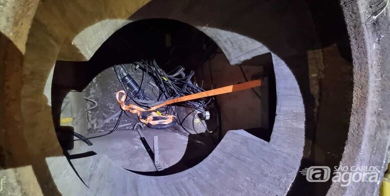 Furto de fios de telefonia termina com um detido em Ibaté - Crédito: SCA