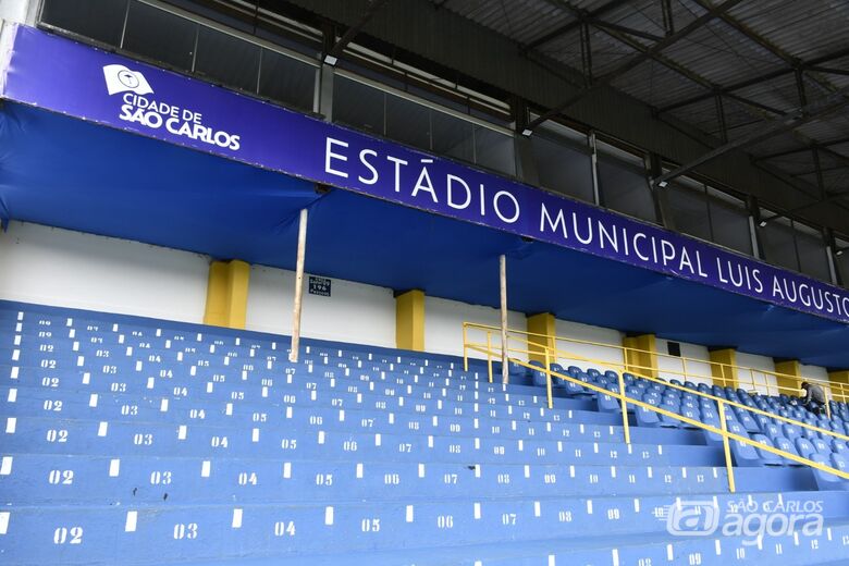 Arquibancada estádio Luisão  - 