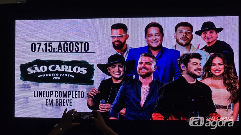 Simone Mendes, Leonardo e Zé Neto e Cristiano estão entre as atrações do São Carlos Rodeio Fest 2026 - Crédito: SC Drones 